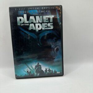 Planet Of The Apes 2001 Mark Wahlberg 2 Disc Special Edition DVD Tim Burton